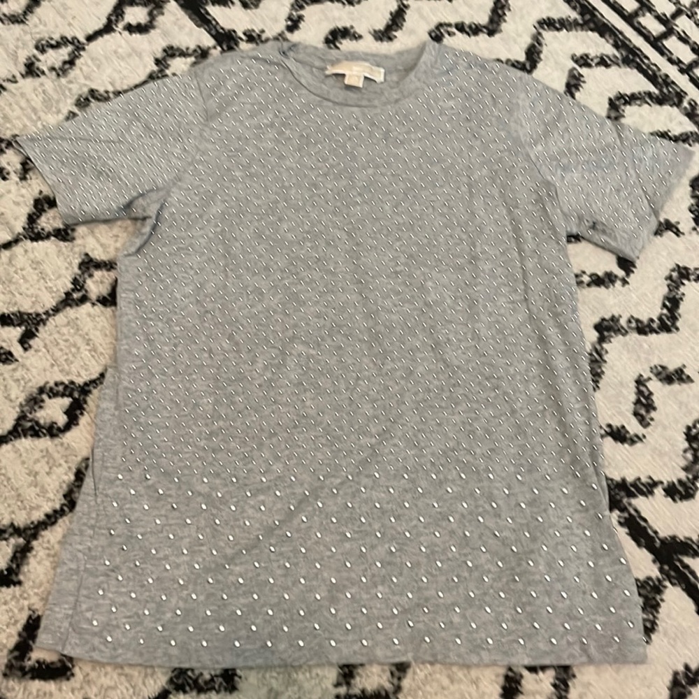 Studded Michael Kors T-shirt (grey) XS